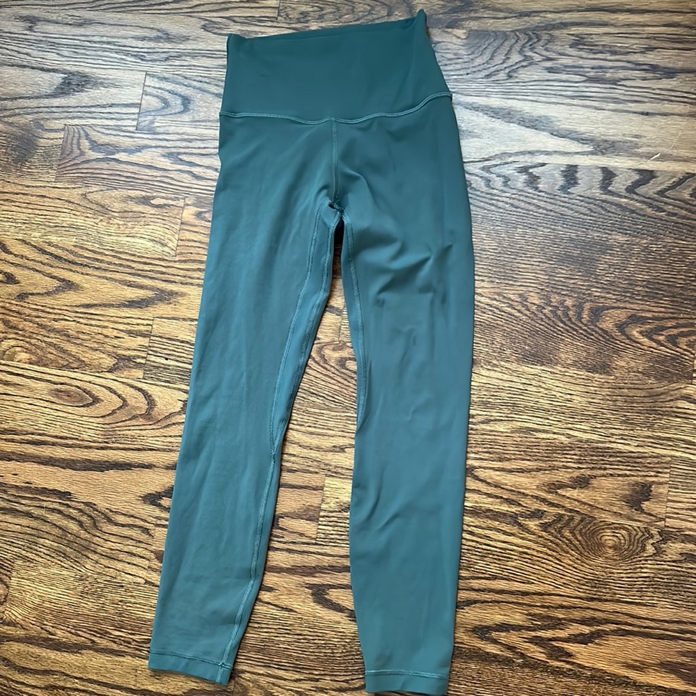 Lululemon Womens Align Dark Forest 25” Like New
